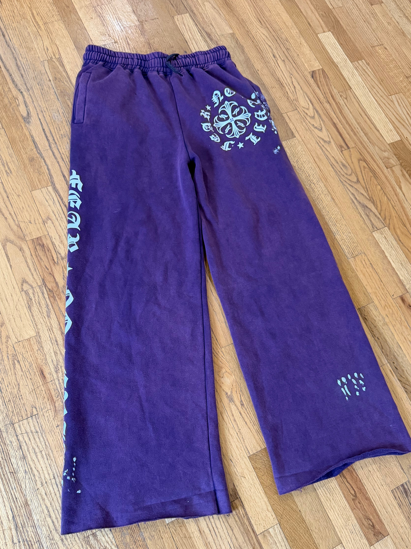 Fear no evil baggy sweatpants