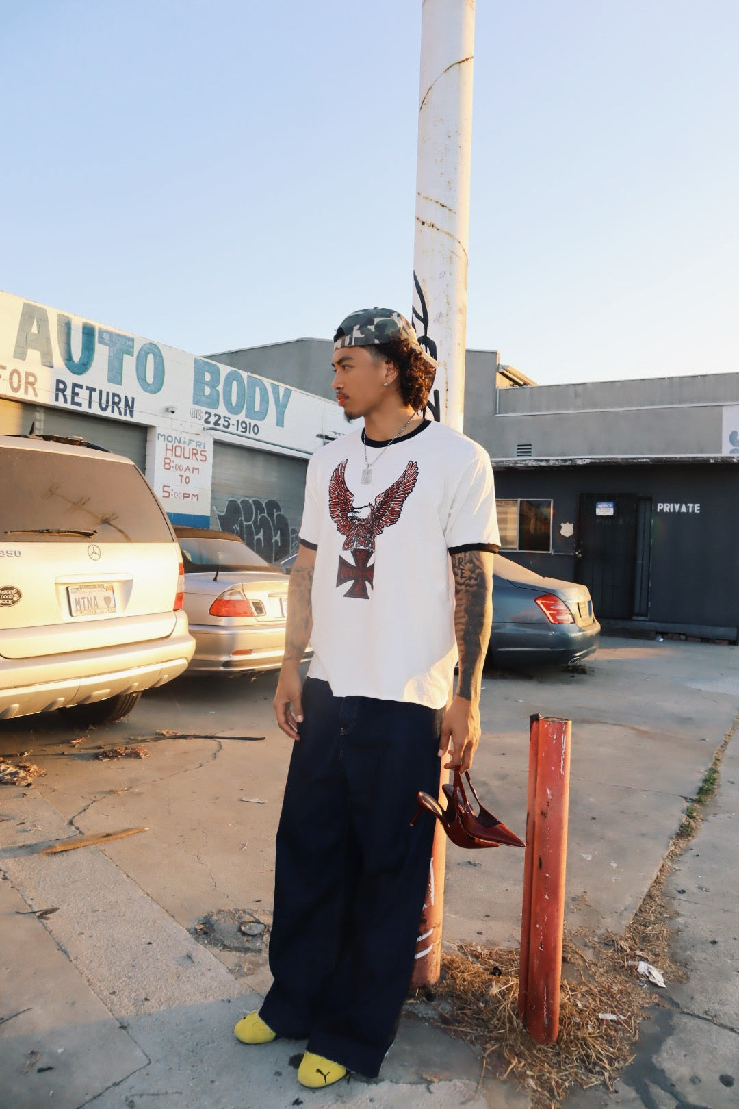 Freedom Ringer tee